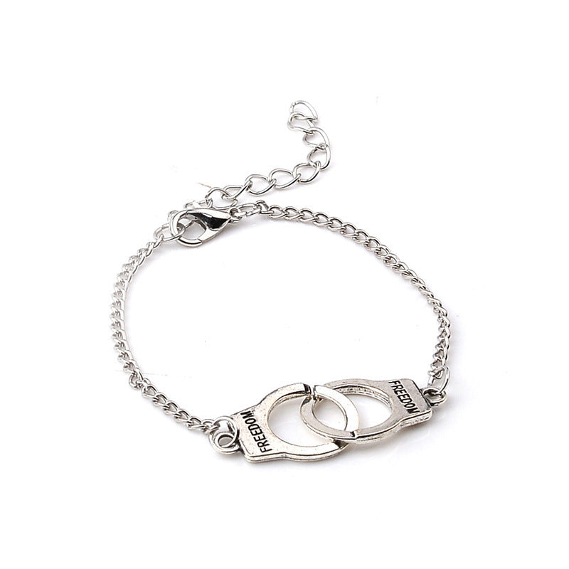 Letter 8 Handcuff Bracelet, Mini Handcuff Bracelet