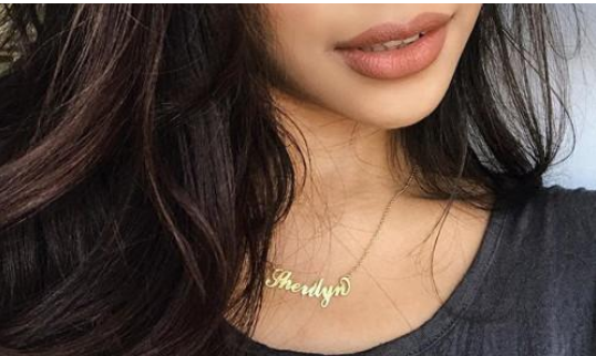 Custom Stainless Steel Name Necklace, Letter Necklace
